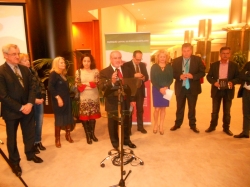 Capoulas Santos promove Congresso Mundial do Presunto no Parlamento Europeu, em Bruxelas, no dia 9 de abril de 2013